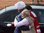 Modi Hugs Trudeau amid  Indo-Canada Invitation Embarrassment